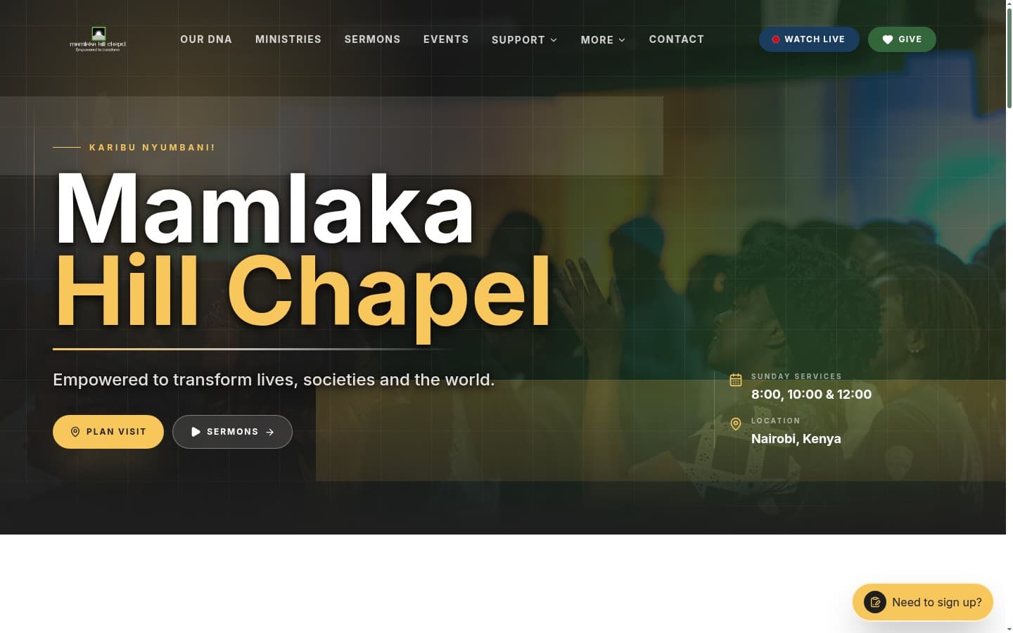 Mamlaka Hill Chapel preview